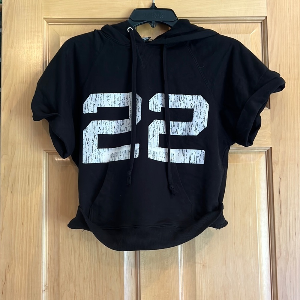 Boys short sleeve hoodie